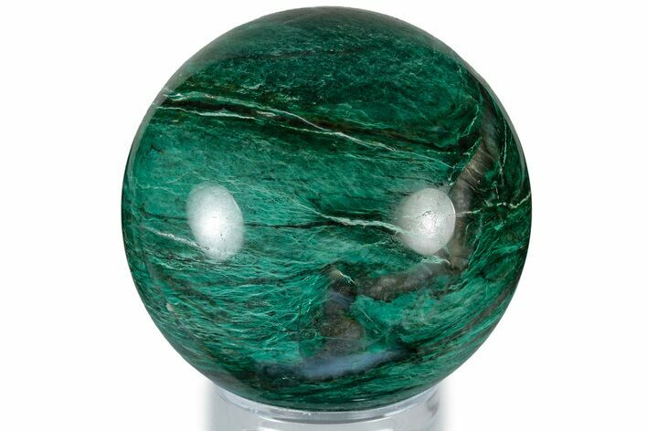 Polished Fuchsite Chert (Dragon Stone) Sphere - Australia #309167